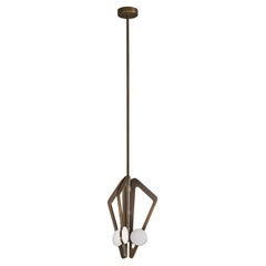 Imagin Truss Pendant in Dark Bronze