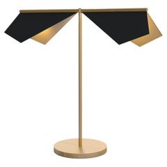 Imagin Vespertilio Table Lamp 2 in Matt Black and Brushed Brass
