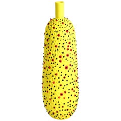 Imaginary Drink Yellow Honey Hand Crafted Porcelain Vase