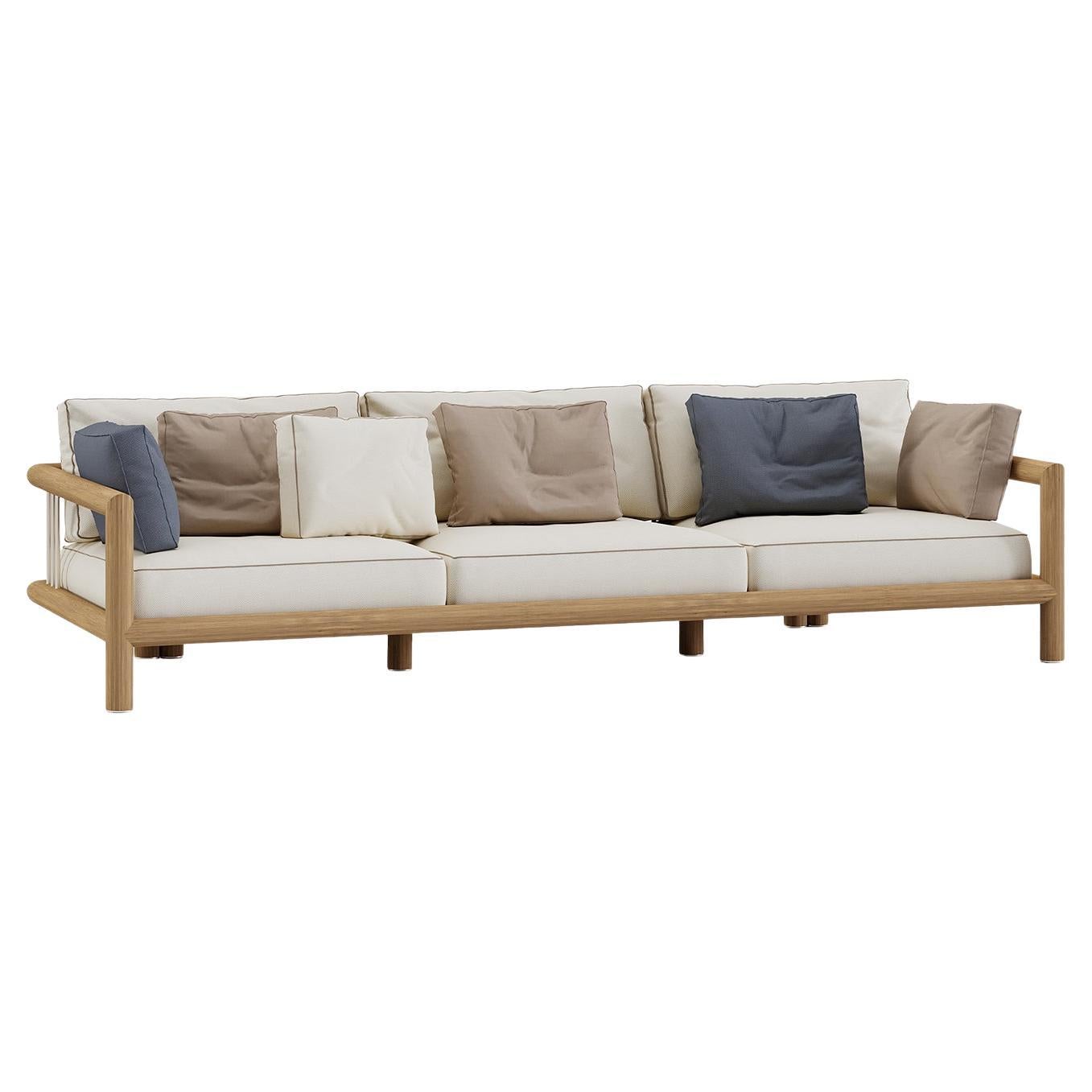 Imane Three-Seater Outdoor Sofa by Paolo Castelli