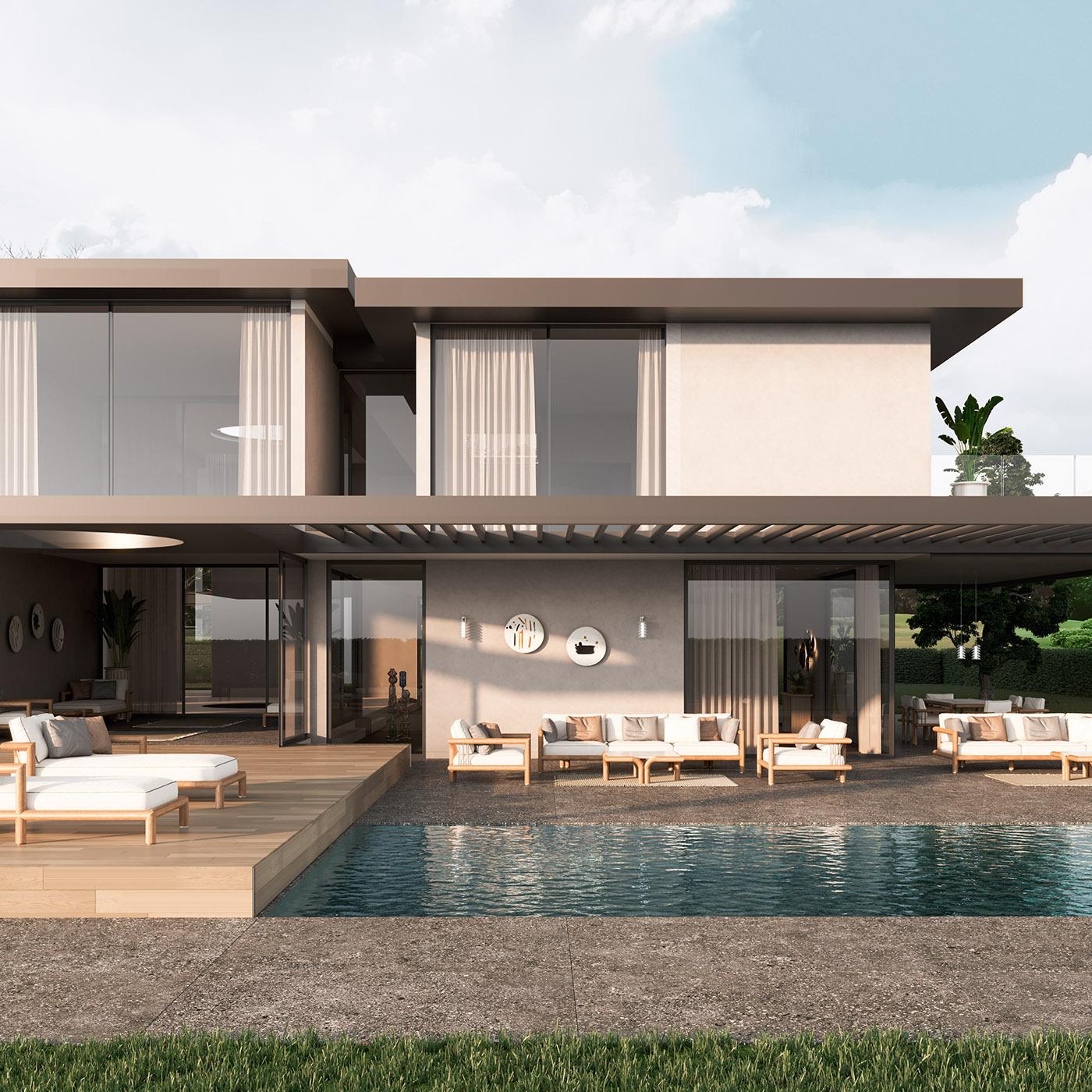 italien Imane Two-Seater Outdoor Sofa by Paolo CAstelli en vente