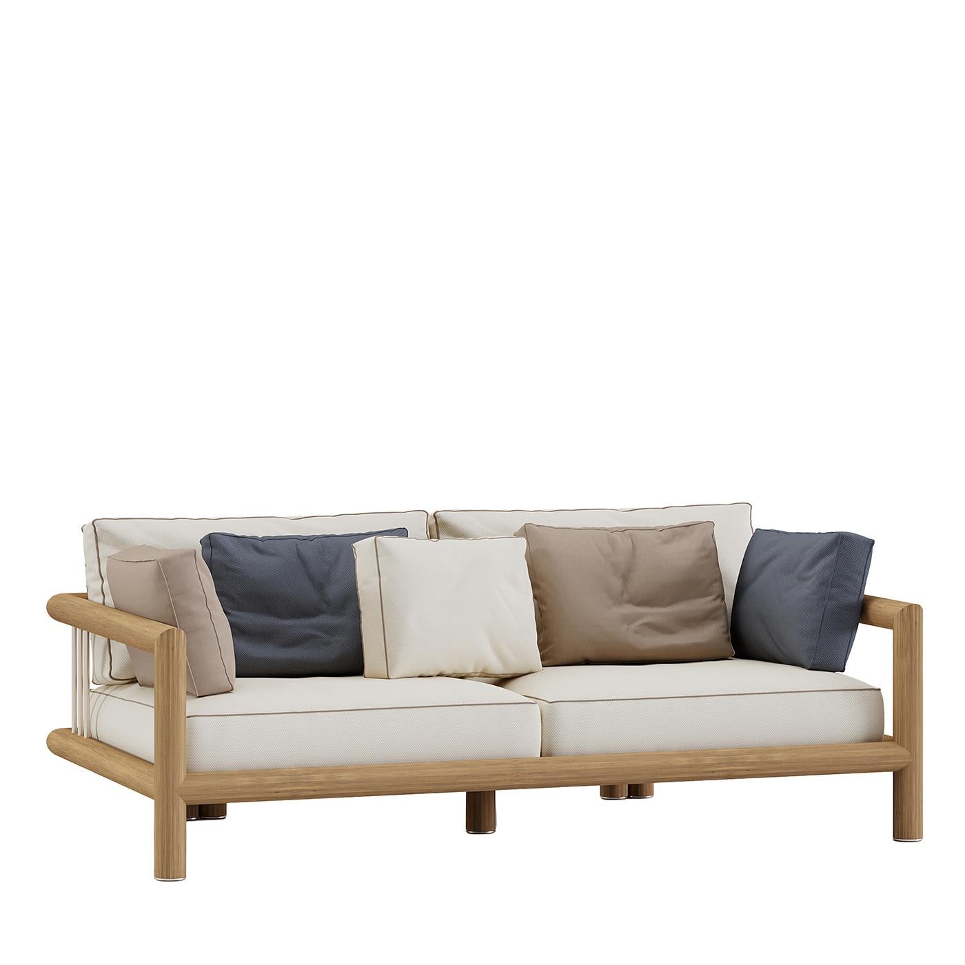 XXIe siècle et contemporain Imane Two-Seater Outdoor Sofa by Paolo CAstelli en vente