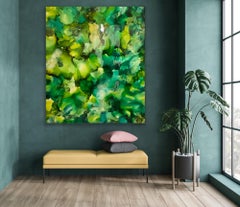 “Anew”- Vibrant, Mixed Media, Abstract Fine Art Painting