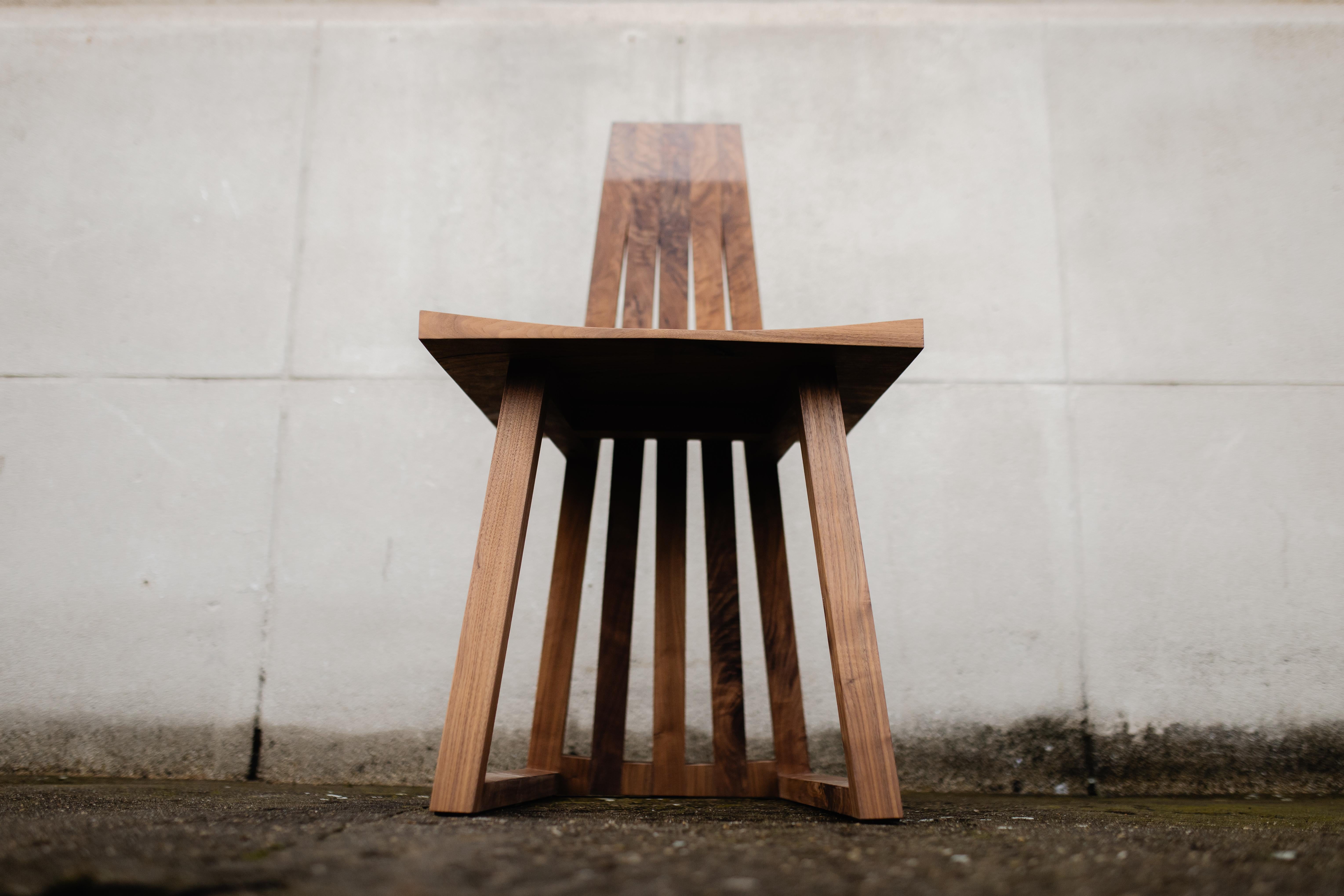 Oiled Imani Dining Chair For Sale