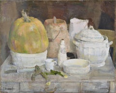 Still Life with Pumpkin. 2010. Oil on canvas 57x49 cm