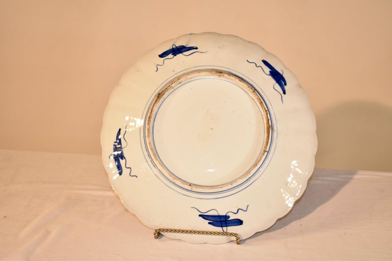 Imari Charger, C. 1900 In Good Condition For Sale In High Point, NC