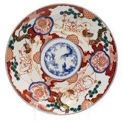 Imari Charger Featuring the Three Friends of Winter