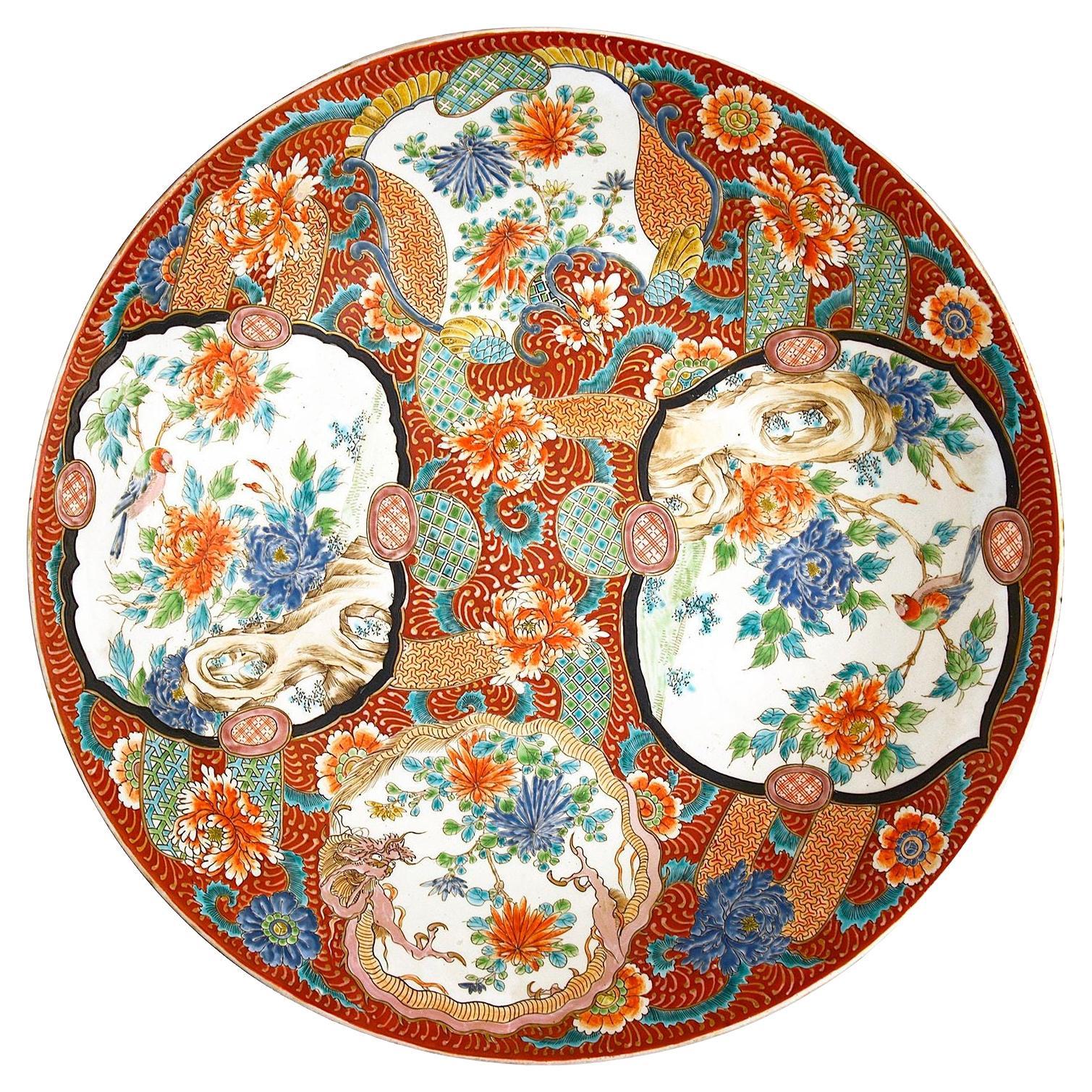 Chargeur Imari, japonais, vers 1890 en vente