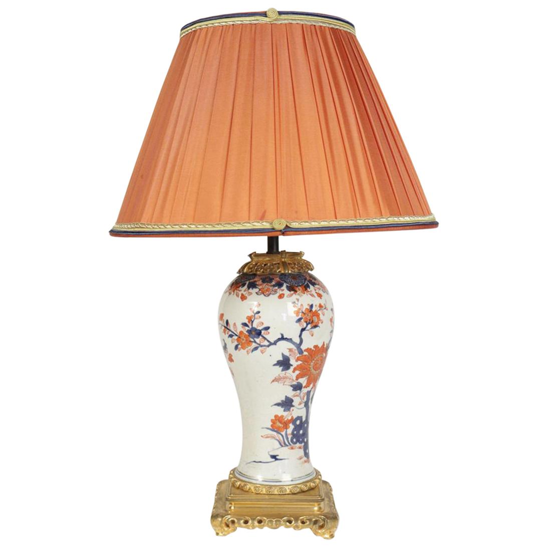 Imari China Porcelain Table Lamp