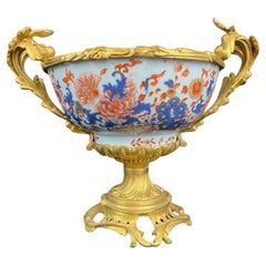 Imari Cup - Porcelain And Gilt Bronze - Japan - XIXth