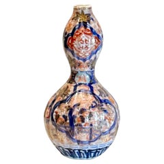 Antique Imari Gourd Vase