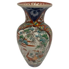 Japanische Imari-Porzellanvase, 19. Jahrhundert