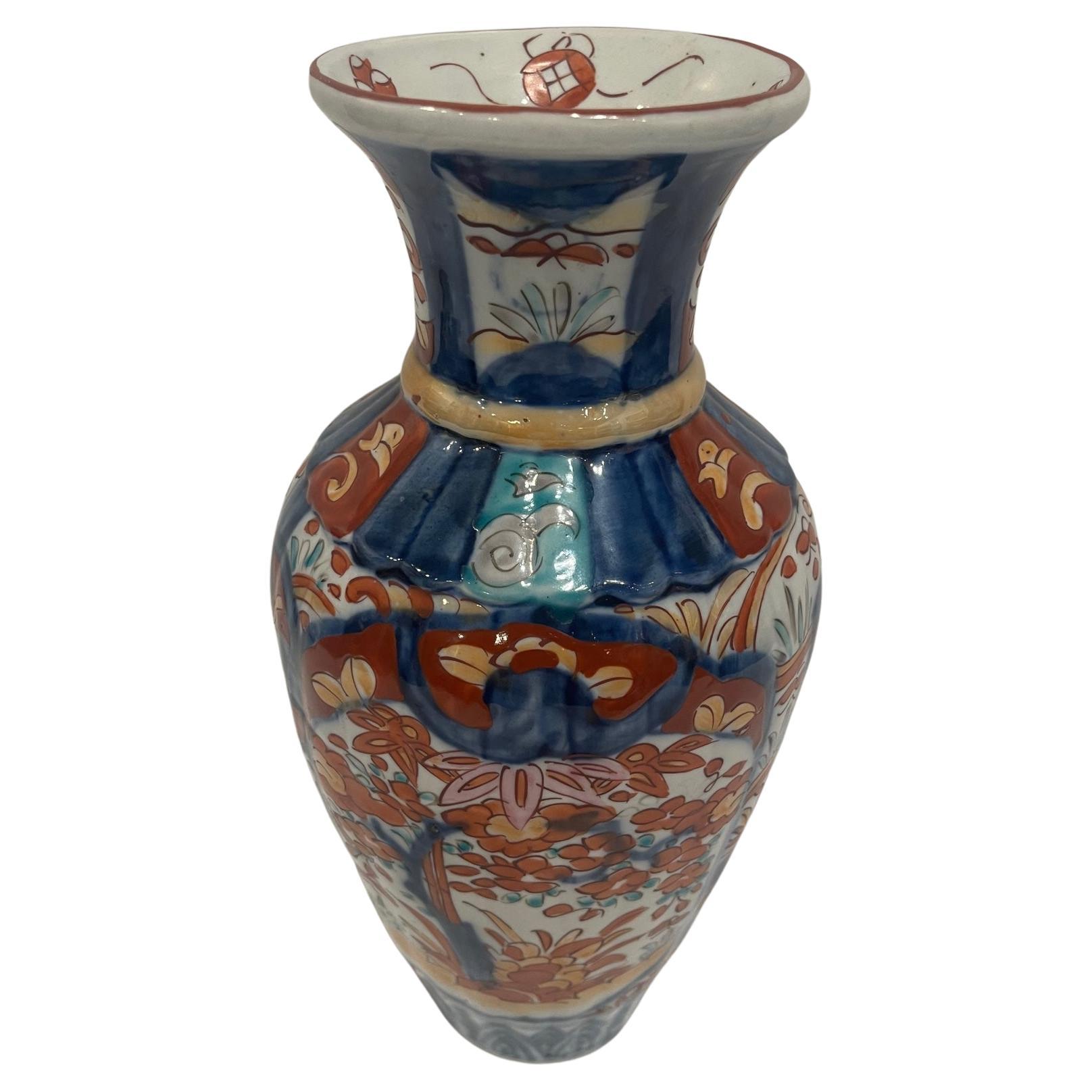 Imari Japanese Vase, 19th Century For Sale