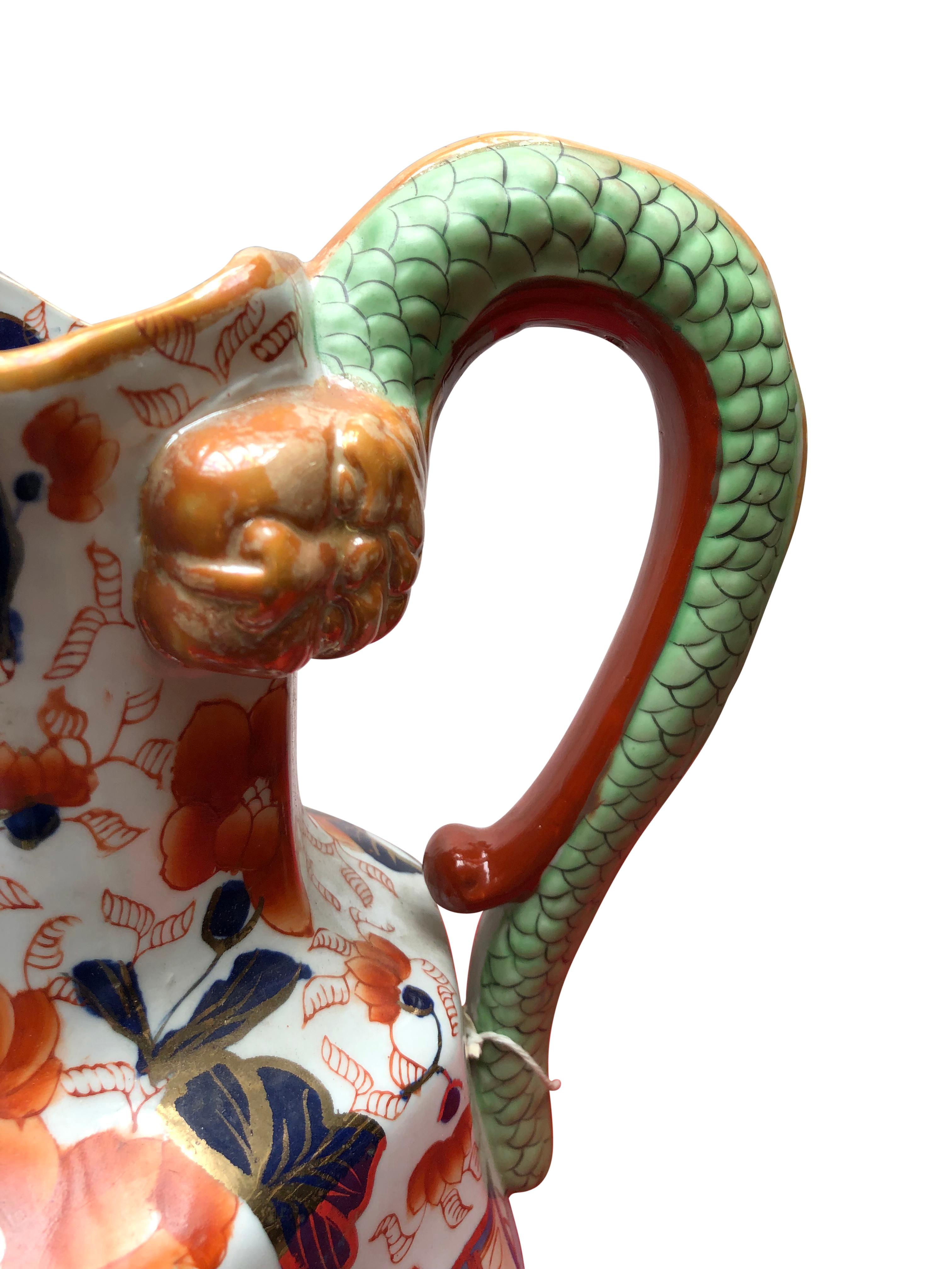 Imari Jug and Bowel, 20th Century For Sale 5