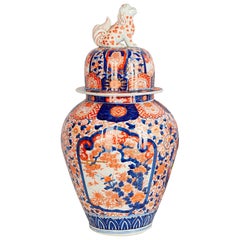 Imari Lidded Vase, 19th Century