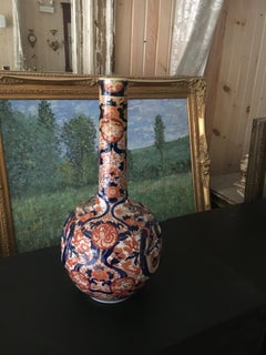 Imari Porcelain Bottle Vase, Part of a large collection of Imari.