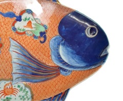 Imari Porcelain Fish Plate