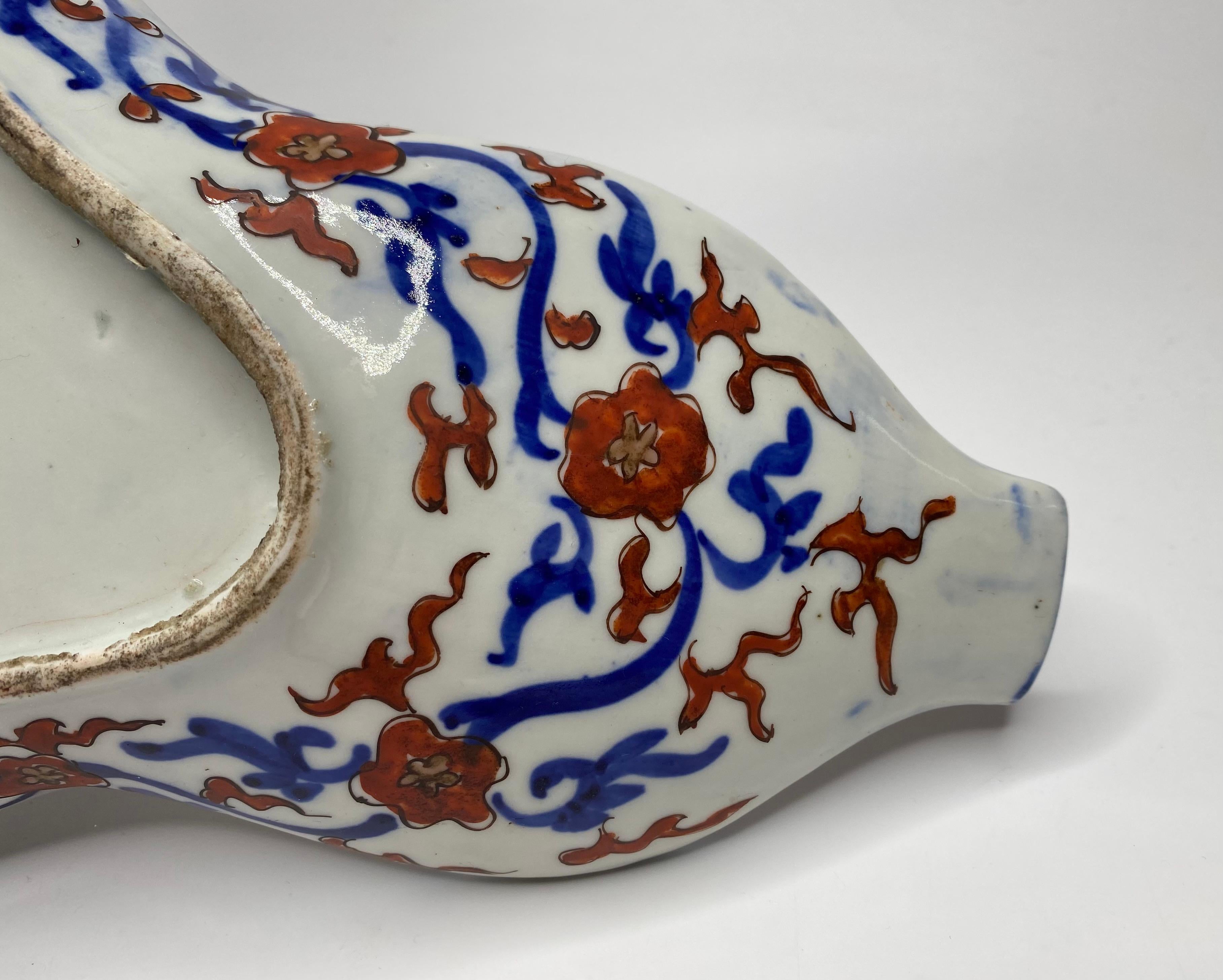 Imari porcelain gourd shape, Arita, Japan, Meiji Period. In Excellent Condition For Sale In Gargrave, North Yorkshire