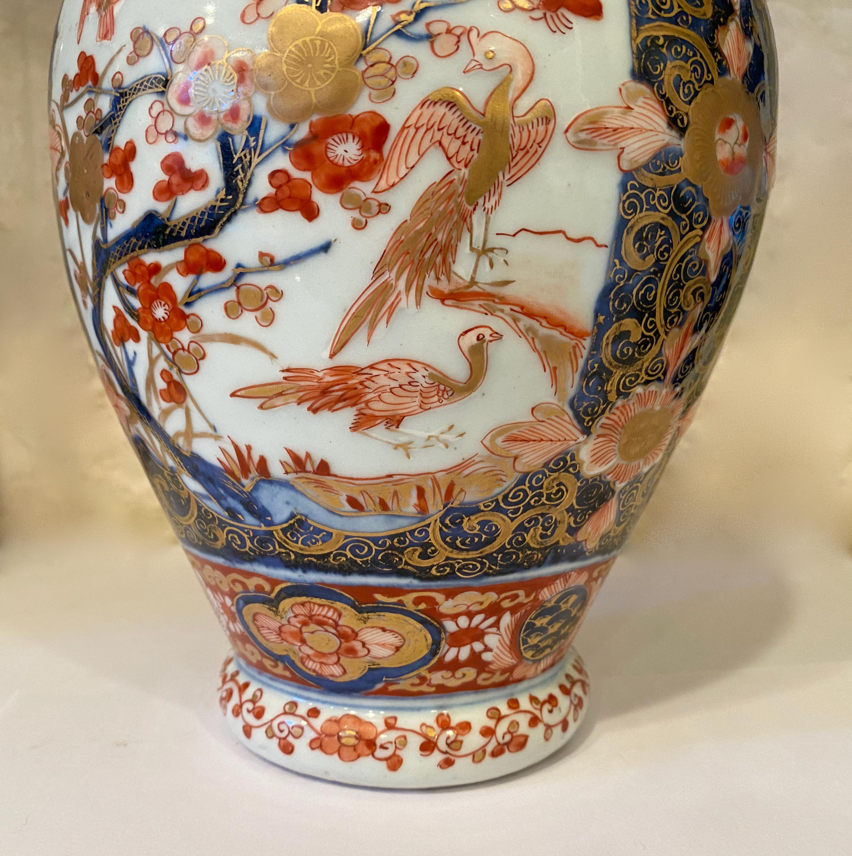 Porcelain Imari Vase For Sale