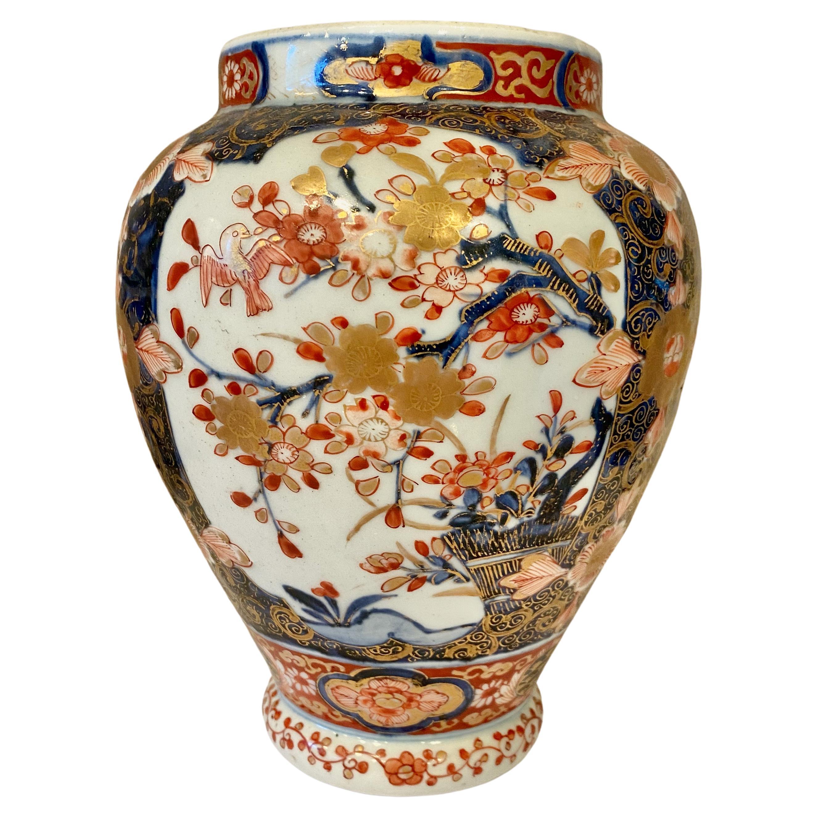 Edo Imari Vase For Sale