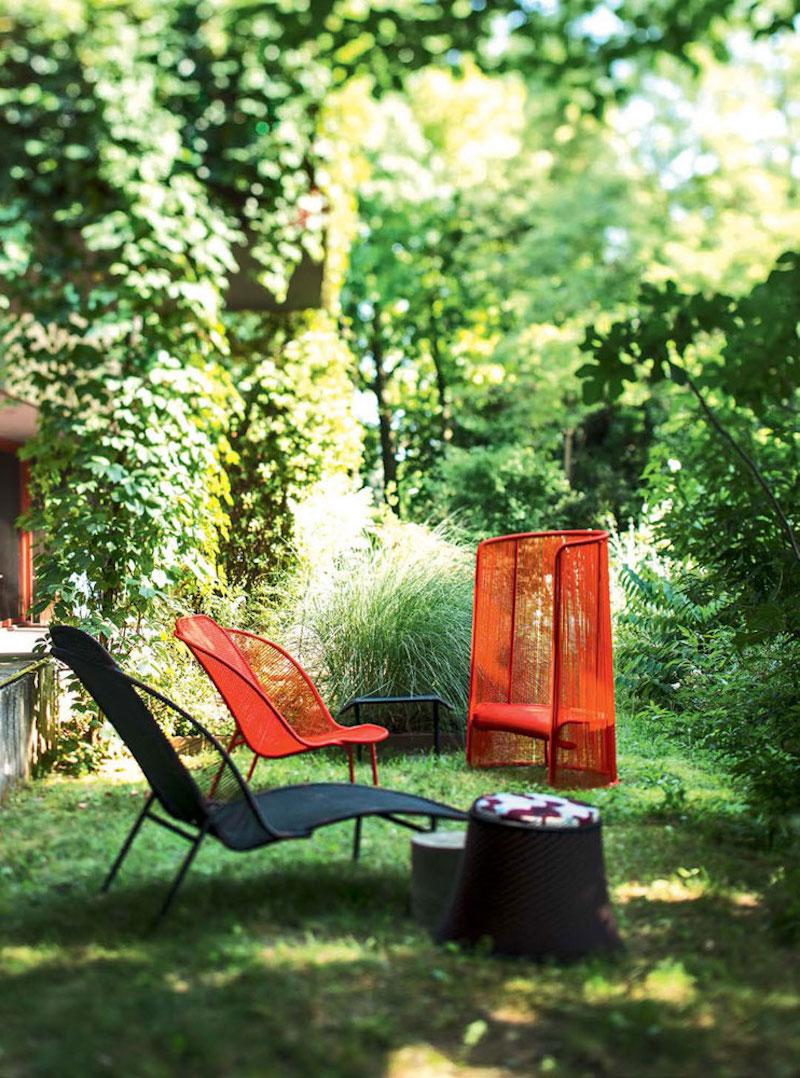 Imba Stool by Moroso for Indoor and Outdoor Use In New Condition For Sale In Rhinebeck, NY