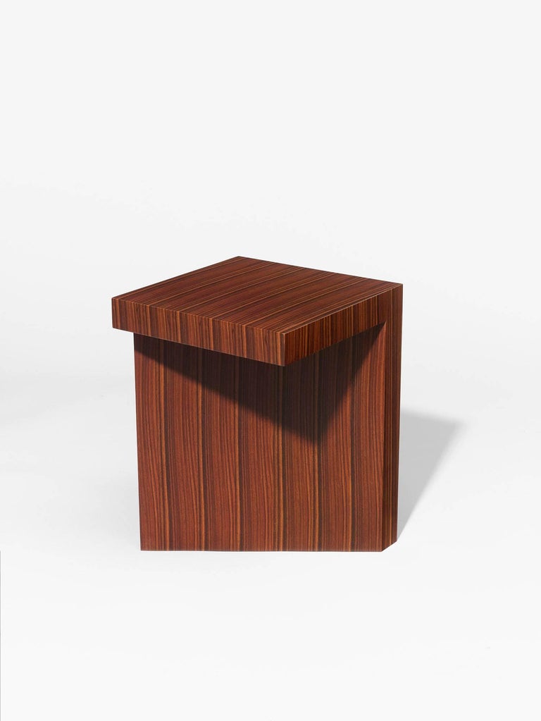 French Galerie Negropopntes Side Table Inbalance by Hervé Langlais 2018 France Wood For Sale