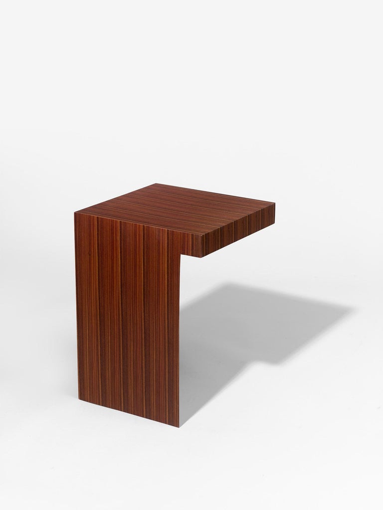 Galerie Negropopntes Side Table Inbalance by Hervé Langlais 2018 France Wood In New Condition For Sale In Paris, FR