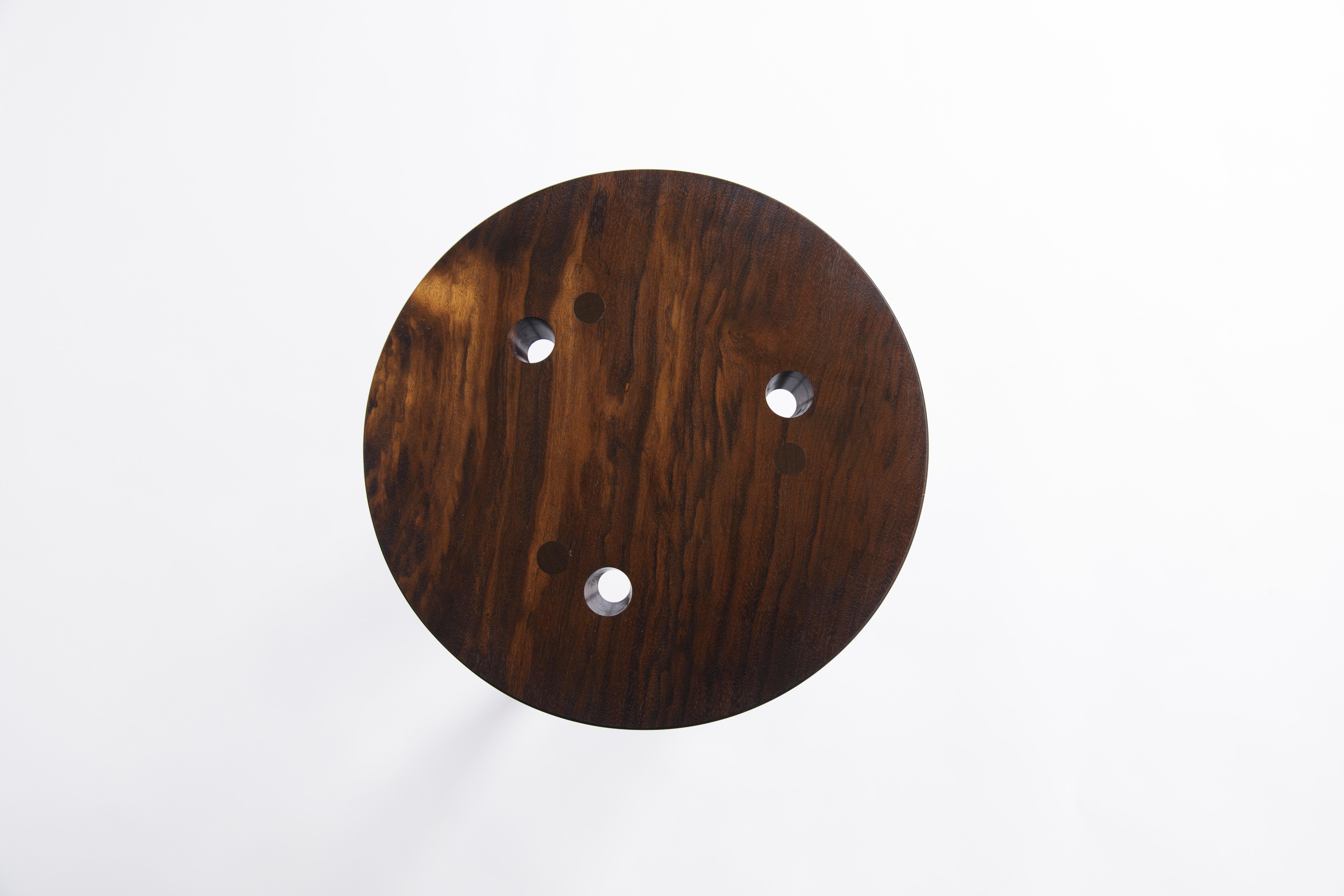 Imbuia Kardenhocker von Andreas Anwander (Holz) im Angebot