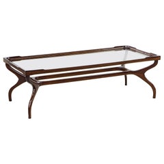 Imbuia Centre Table, by Giuseppe Scapinelli, Brazilian Mid-Century Modern