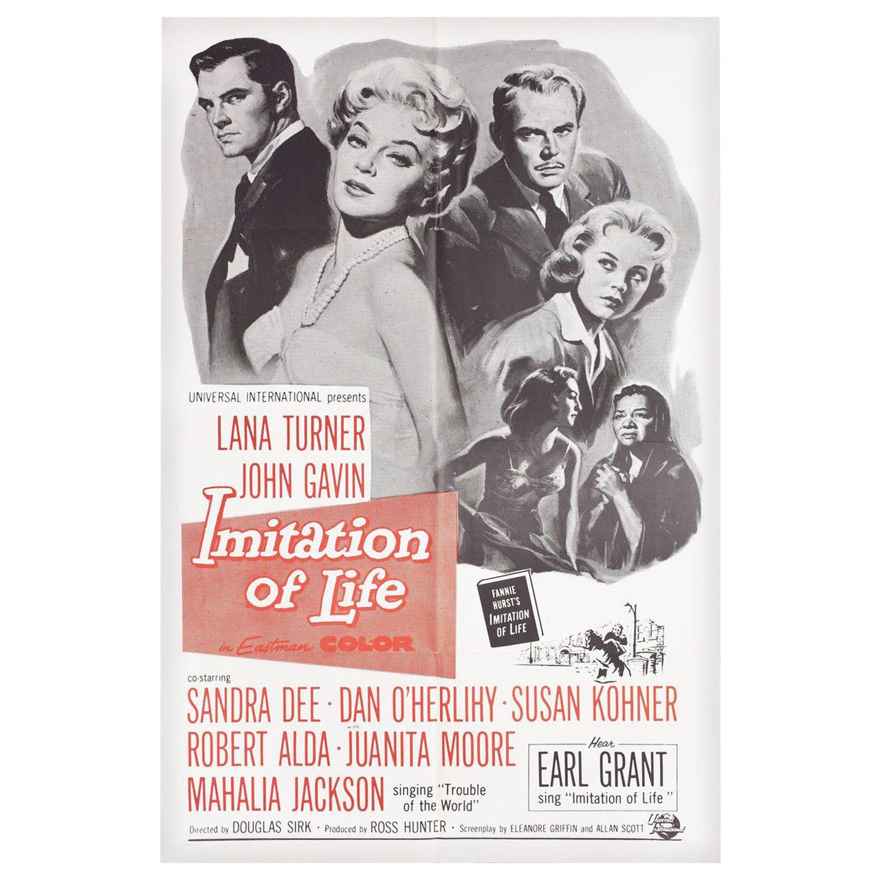 'Imitation of Life' 1959 U.S. One Sheet Film Poster