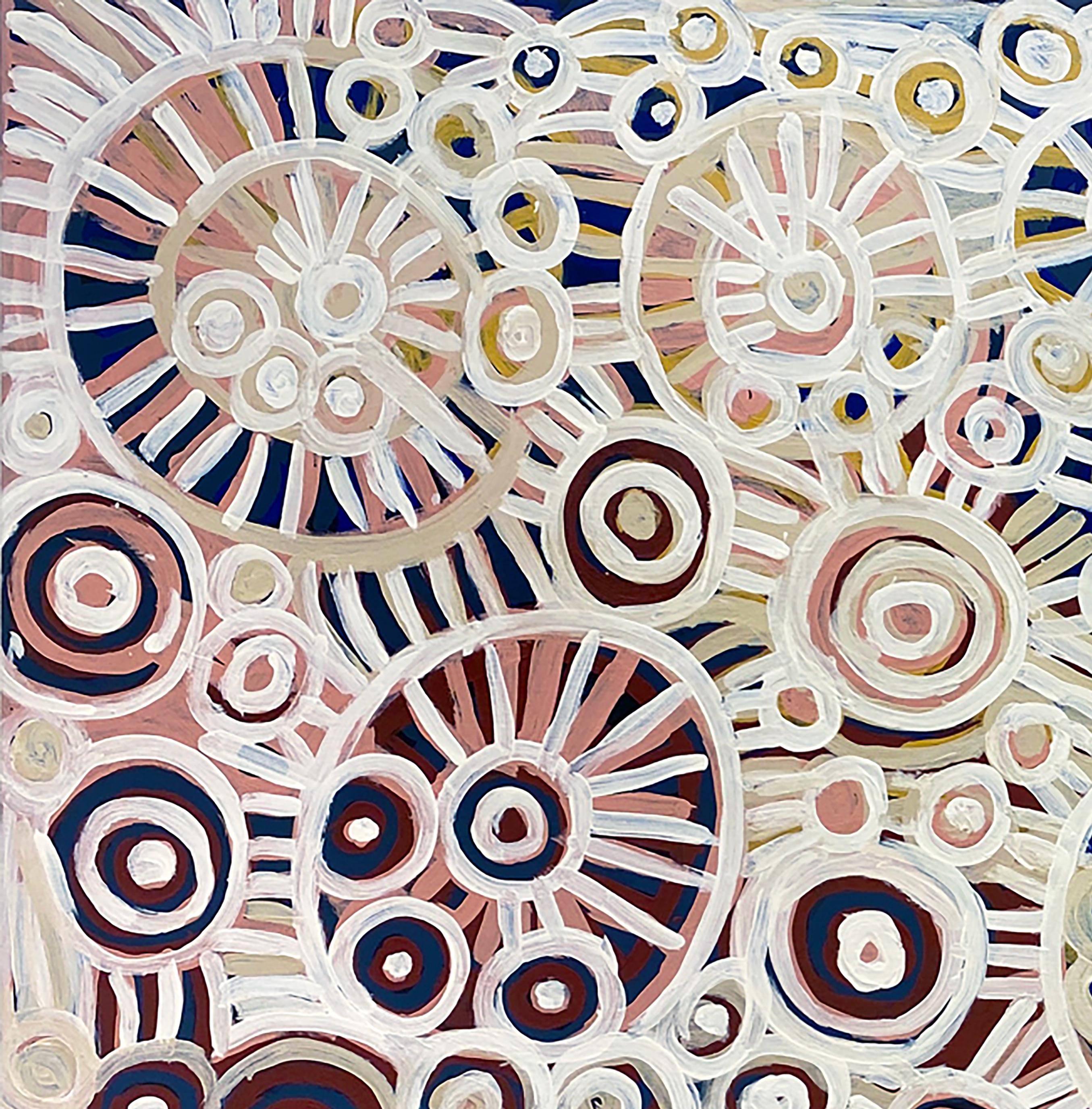 Il paese di mia nonna - Painting di Imitjala Curley