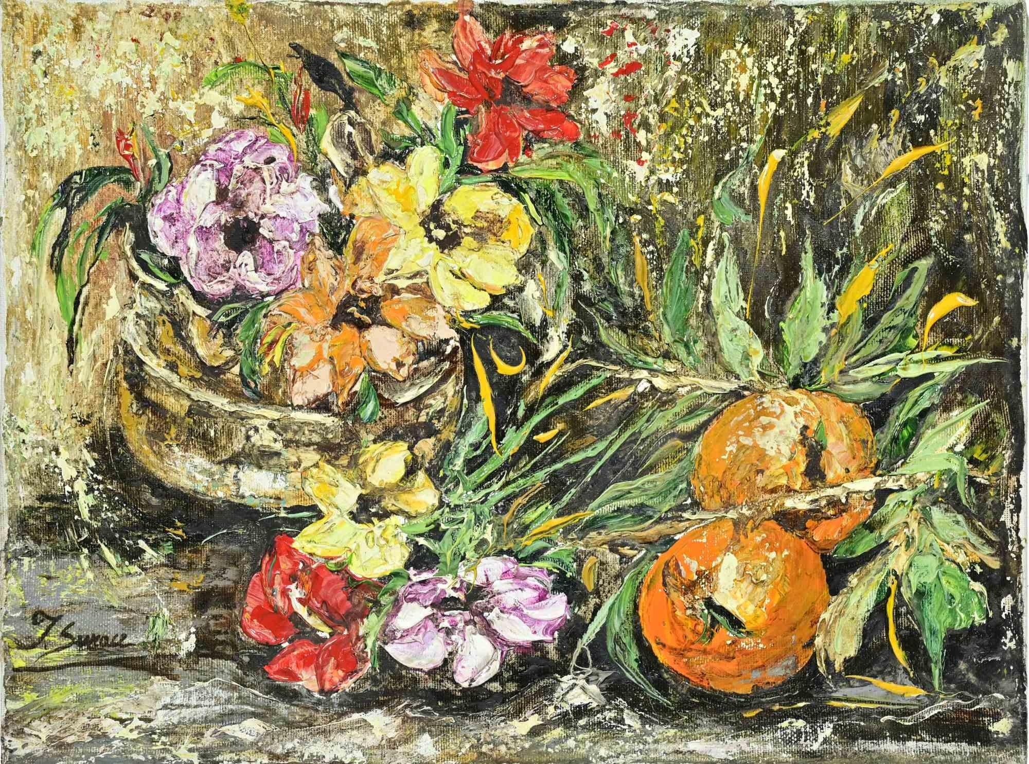 Oil on canvas realized by Immacolata Surace in the 2000s.

Hand signed.

Excellent condition.