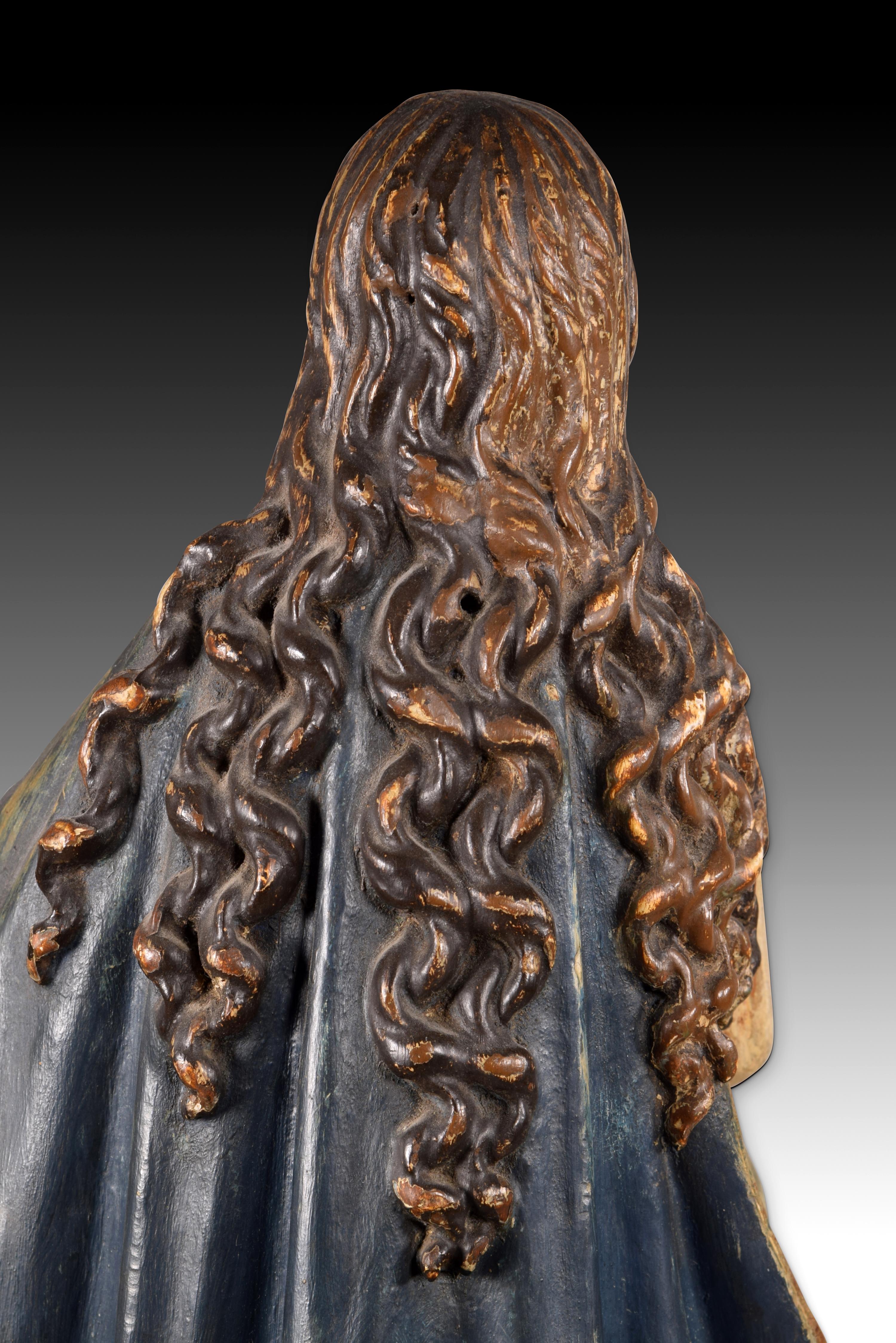 Immaculate Conception, Wood, Spain, 18th Century 1