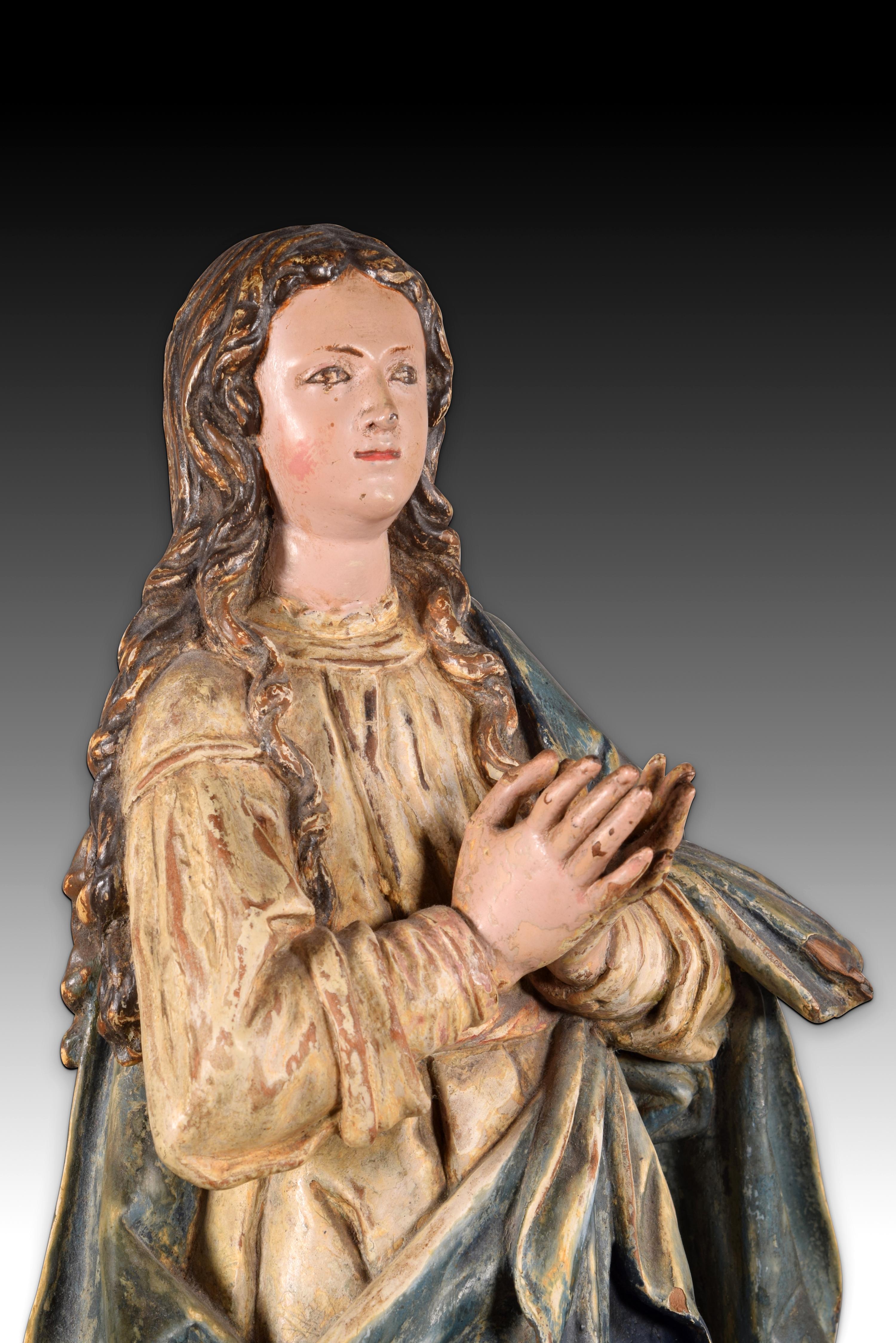 Spanish Immaculate Conception, Wood, Spain, 18th Century