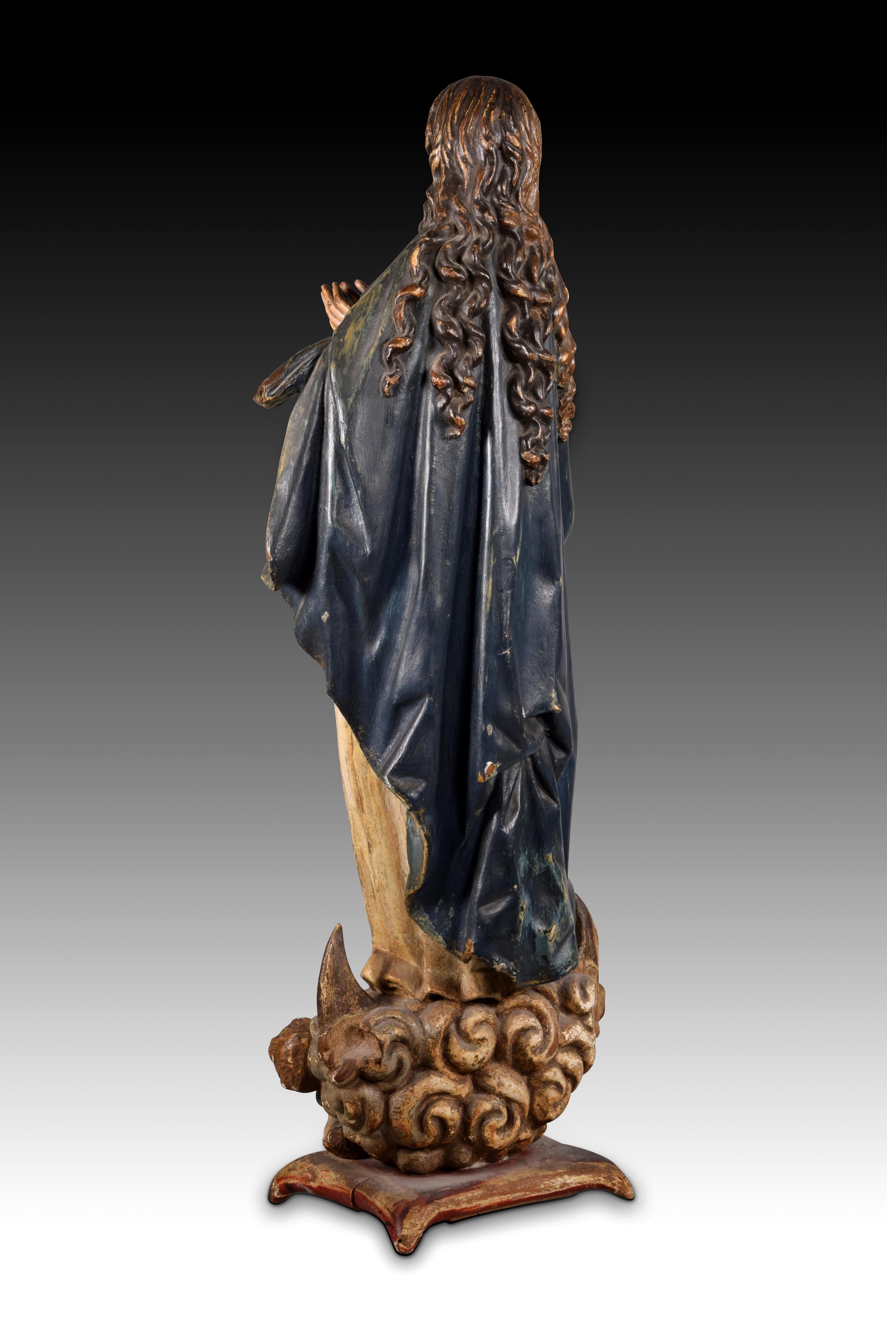 Other Immaculate Conception, Wood, Spain, 18th Century