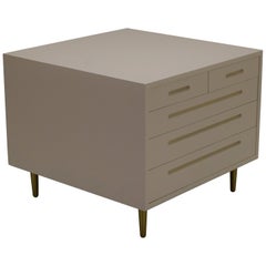 Retro over-sized Dunbar End Table