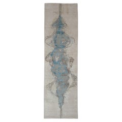 'Immersed Myth' Handmade Rug by Linie Design, Watertopia, 280 cm, Wool & Silk