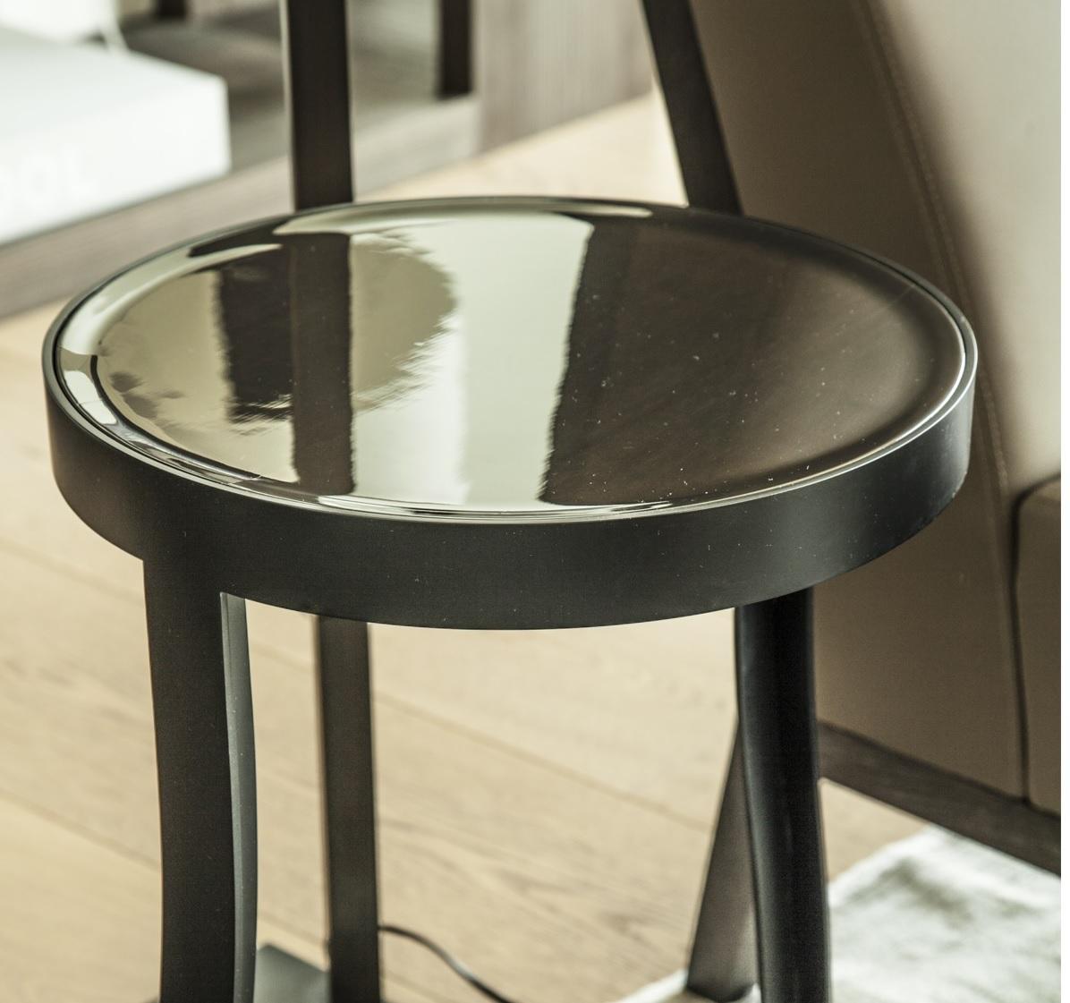 French Imo Side Table by Lk Edition For Sale