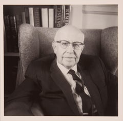 Black and White Portrait of an Elderly Gentleman - Imogen Cunningham