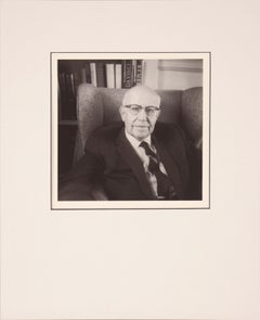 Vintage Black and White Portrait of an Elderly Gentleman - Imogen Cunningham
