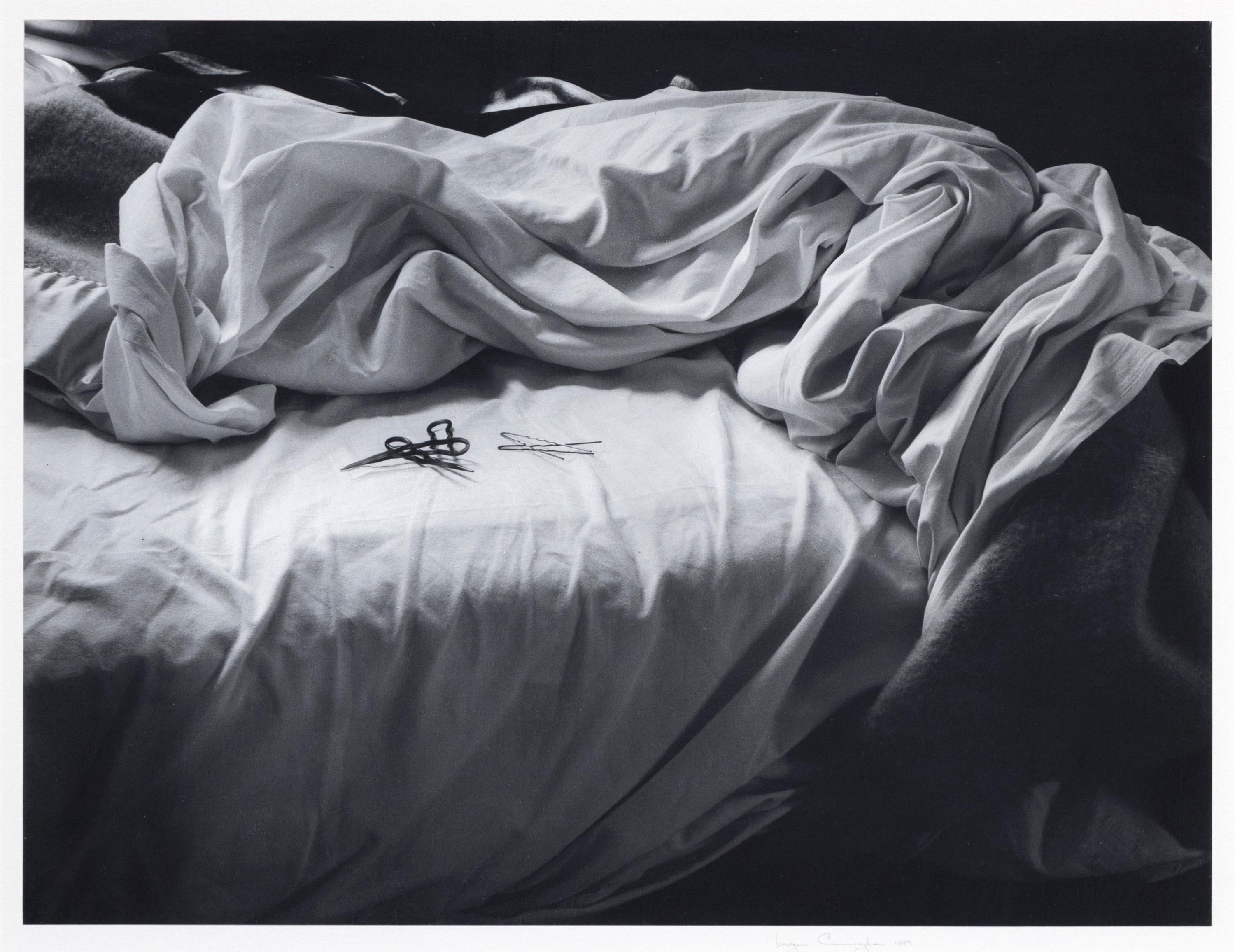 Imogen Cunningham Still-Life Photograph - The Unmade Bed