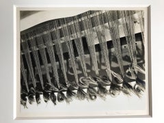 Weaving, Mills College Vintage Unique Photograph Signed Silver Gelatin Photo