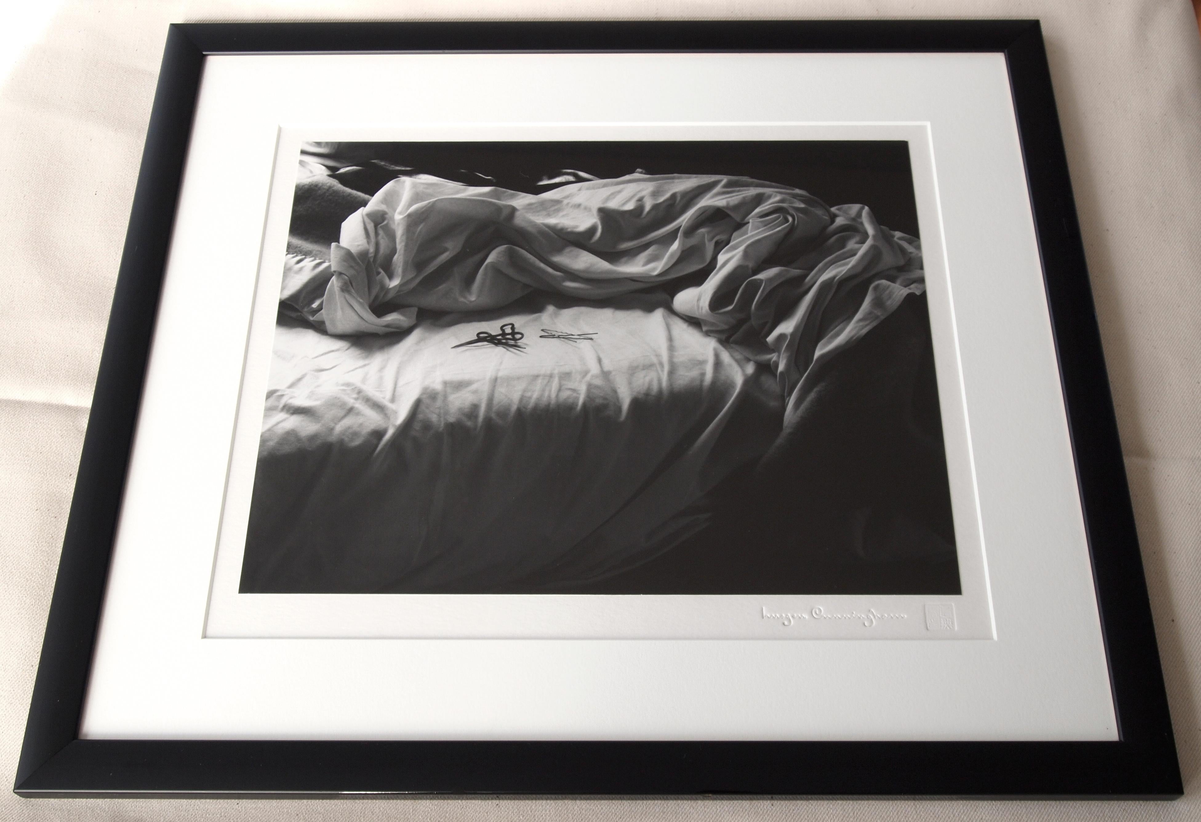 'The Unmade Bed' - Silver gelatin print by Imogen Cunningham, 1957. Estate print from Imogen’s original negative, with her debossed signature and chop mark l/r. ( 12.75