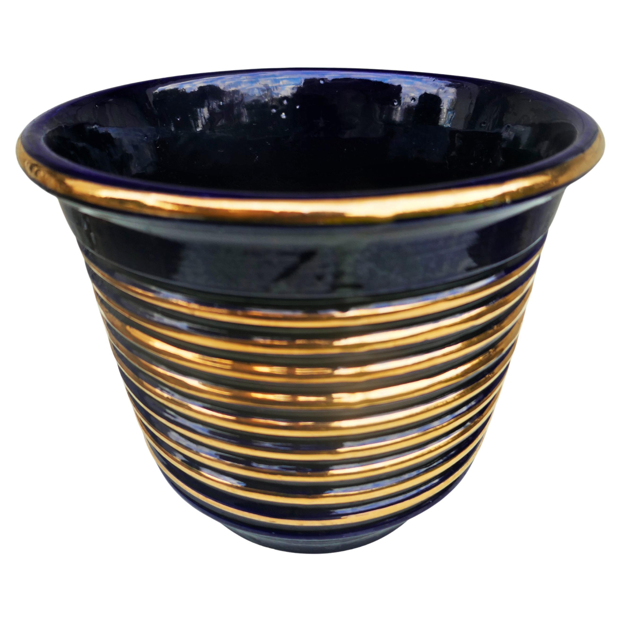 Cache-pot en céramique Imola en vente