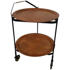 Impala Teak Serving Trolley from Åry Fanérprodukter Nybro, 1950s