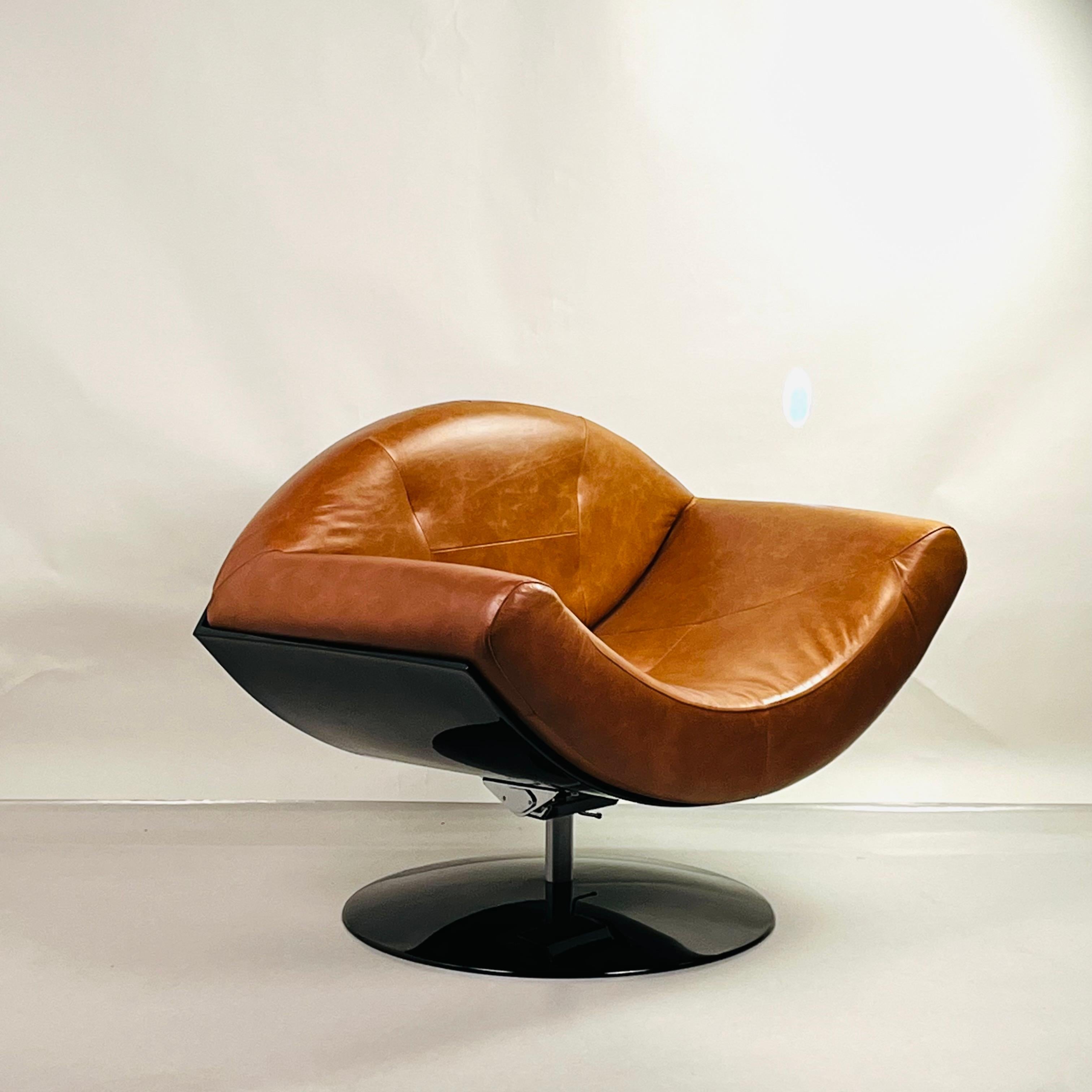 Le fauteuil Gaivota (mouette en portugais), conçu par Ricardo Fasanello en 1970, est pivotant et possède une assise en U, recouverte de cuir surpiqué.

Ricardo Fasanello est né à São Paulo en 1930. Il a commencé à démontrer son talent très jeune, en