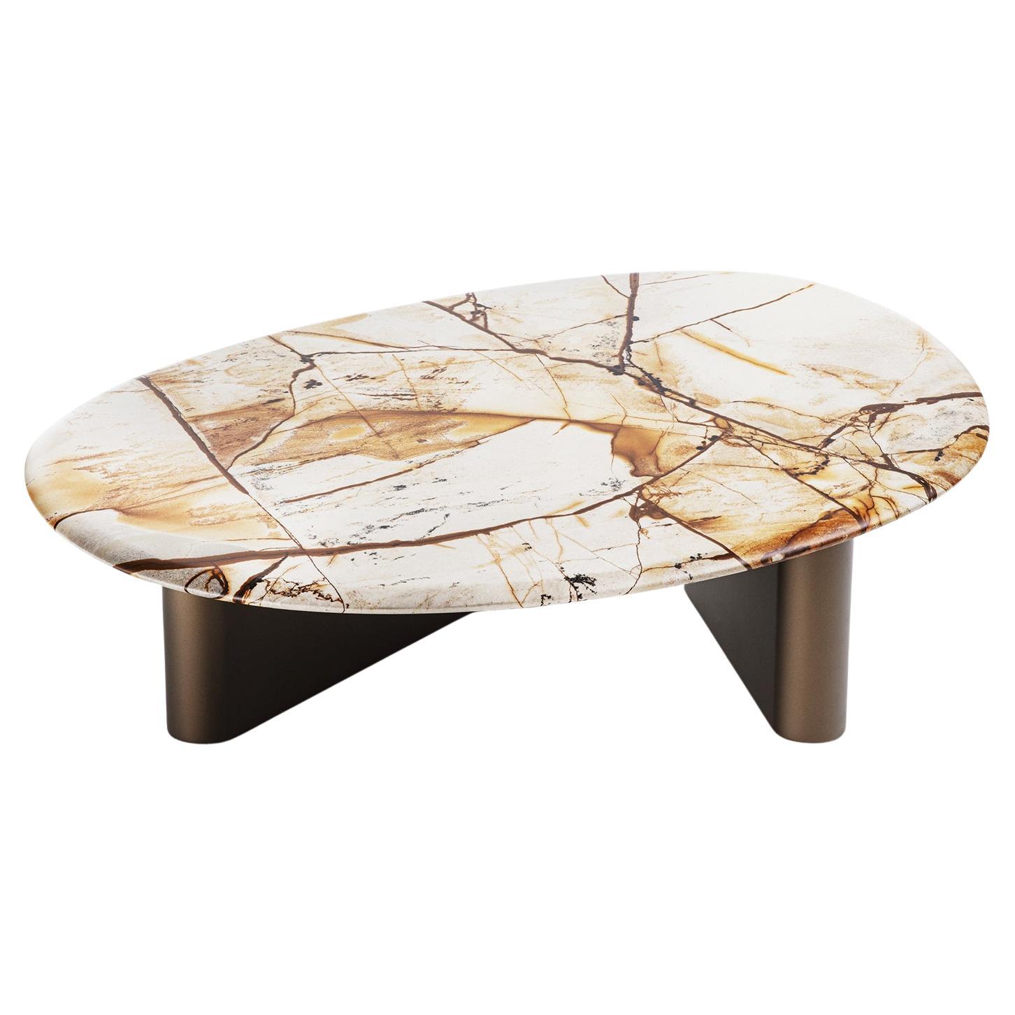Imperial Marble Coffee Table For Sale