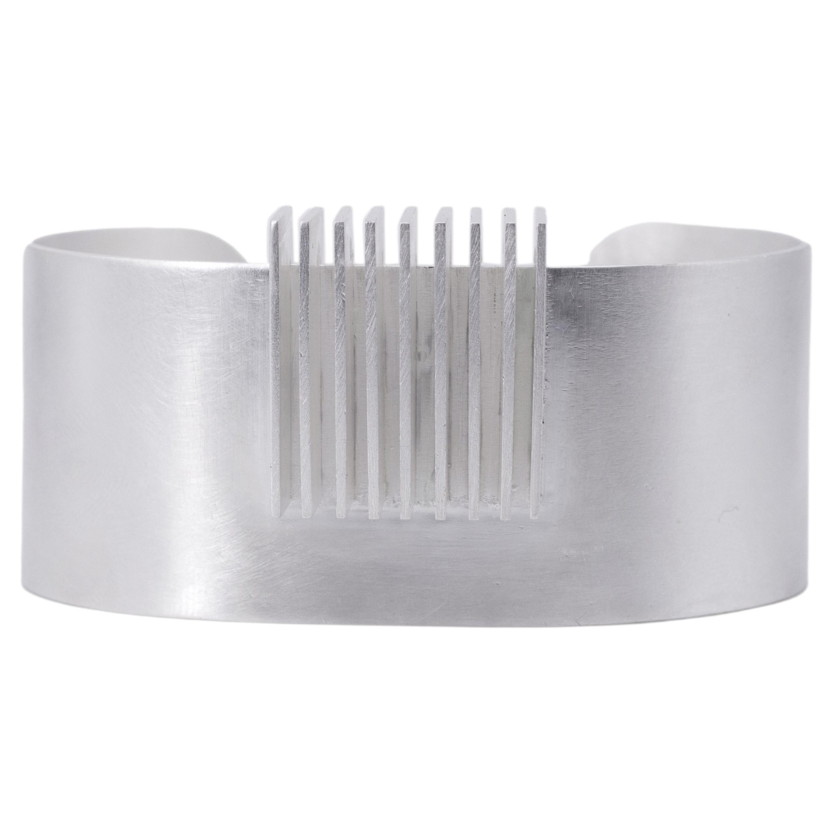 Imperceptible Bracelet in Sterling Silver 925 by Alejandra Campos Taylor For Sale
