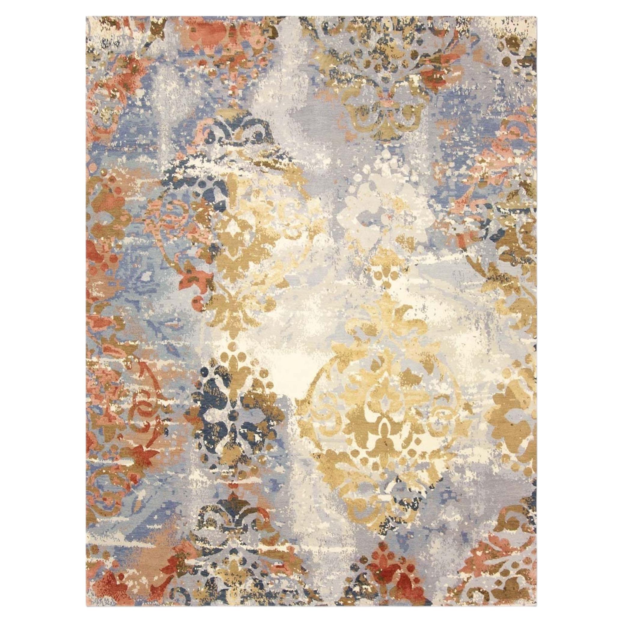 Imperia Hand-Knotted Wool & Silk Rug – 8' x 10'