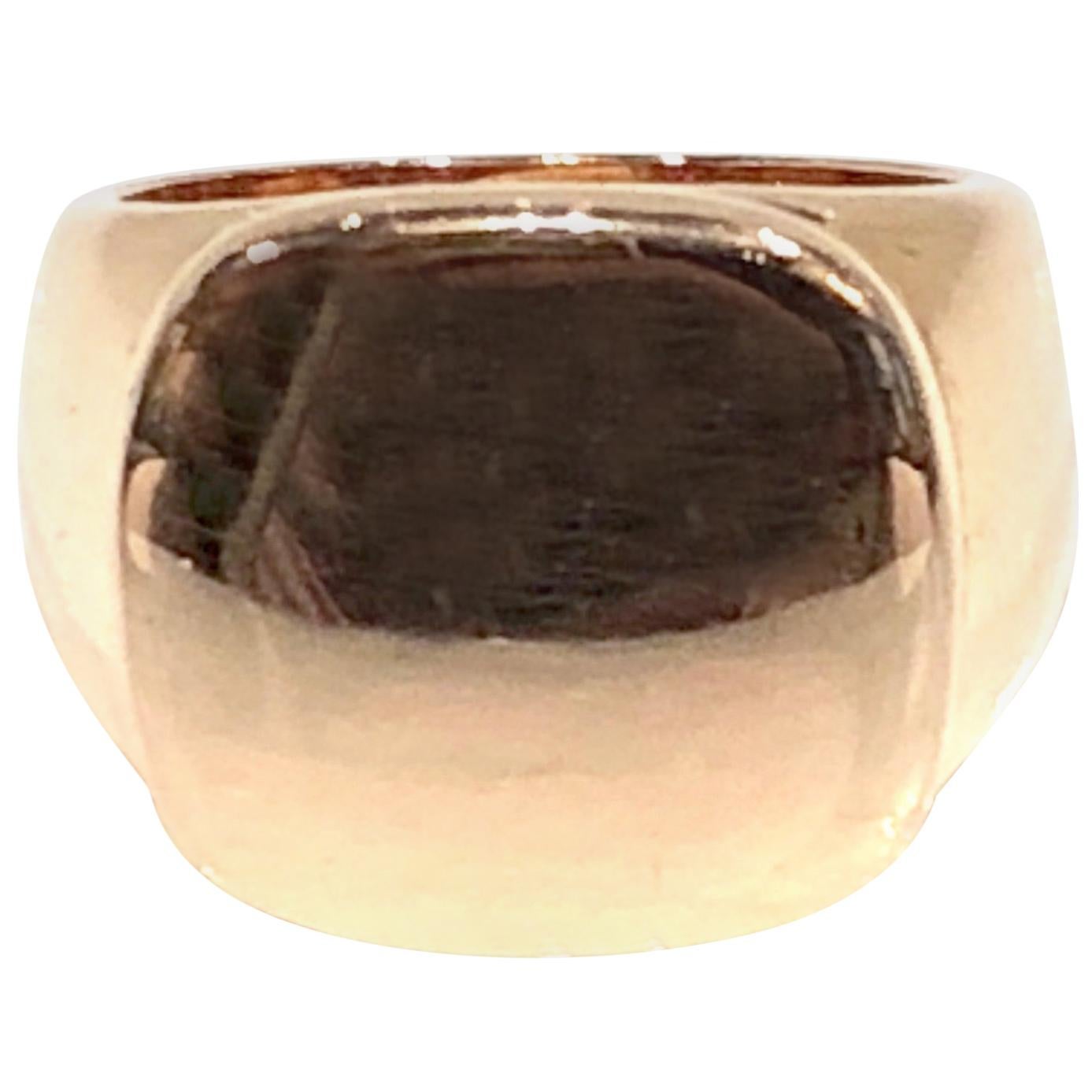 Anillo de sello Imperial Gold de 18 quilates, de Martyn Lawrence Bullard